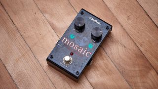 “Tuning a 12-string that won’t stay in tune is horrible. I’d just had another kid and I thought, ‘I’ve got to get home tonight!’” says James of the benefits of the DigiTech Mosaic polyphonic 12-String effects pedal