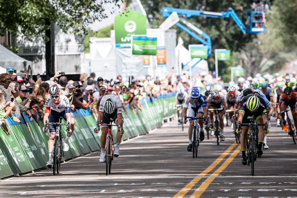 The sprint for third place