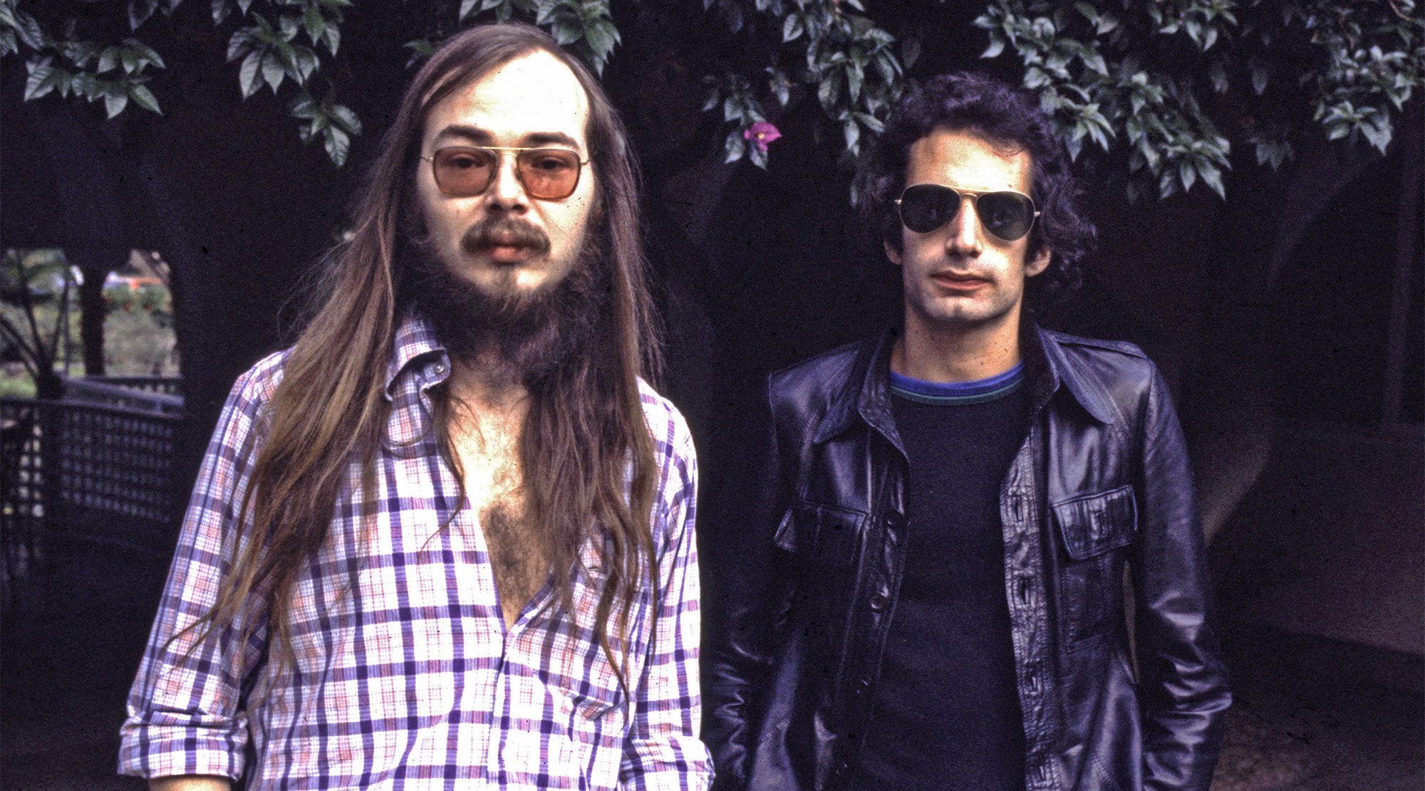 Walter Becker and Donald Fagen of Steely Dan, 1977