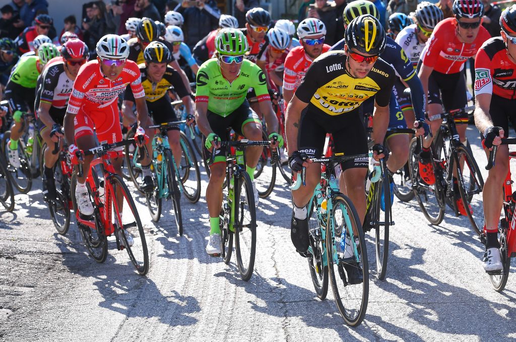 Primoz Roglic is well placed for the wlimb