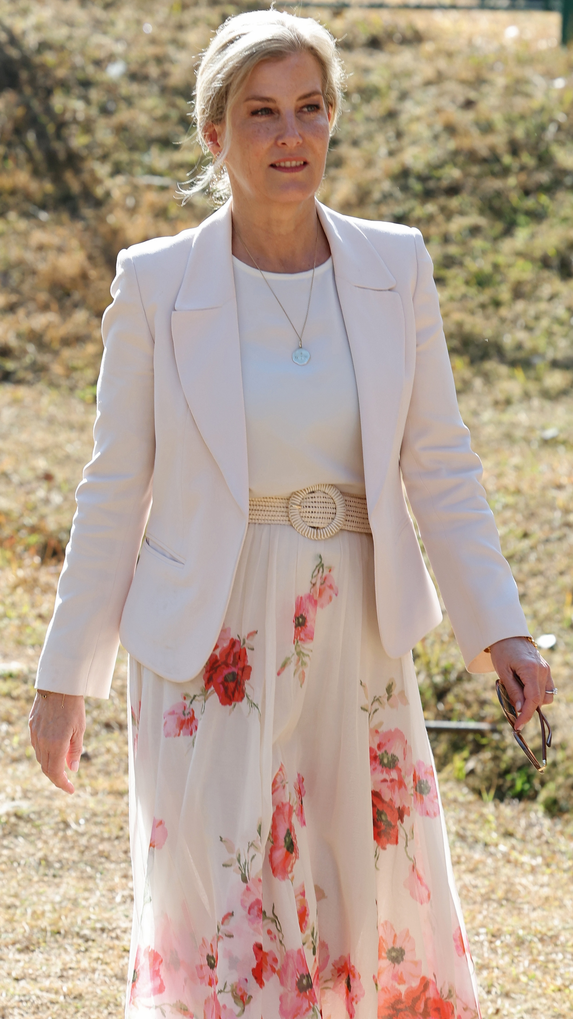 Sophie, Duchess of Edinburgh tours the National Botanic Garden during an official visit to Nepal