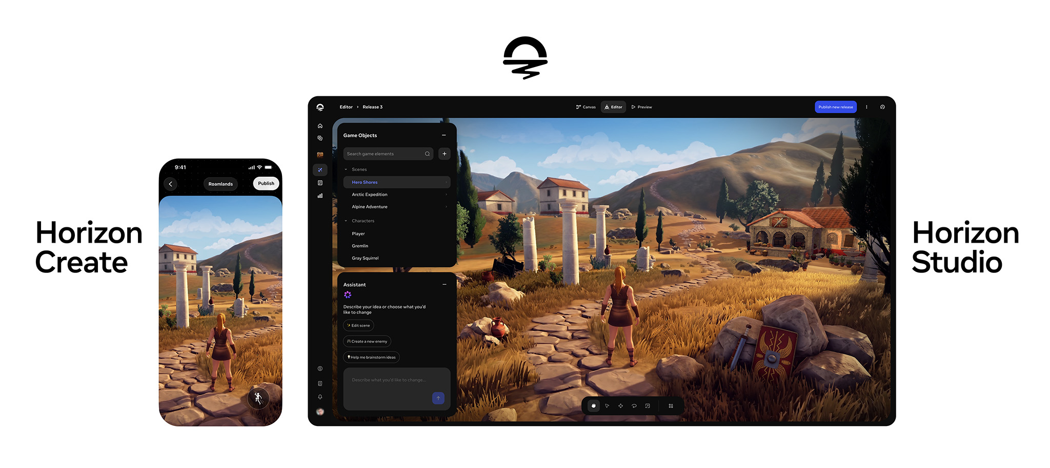 Comparing Meta Horizon Create and Horizon Studio