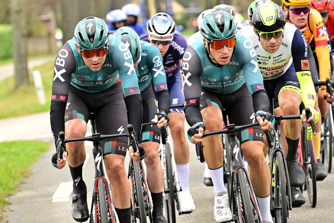 Bora-Hansgerohe had 4 riders in the attack at Scheldeprijs