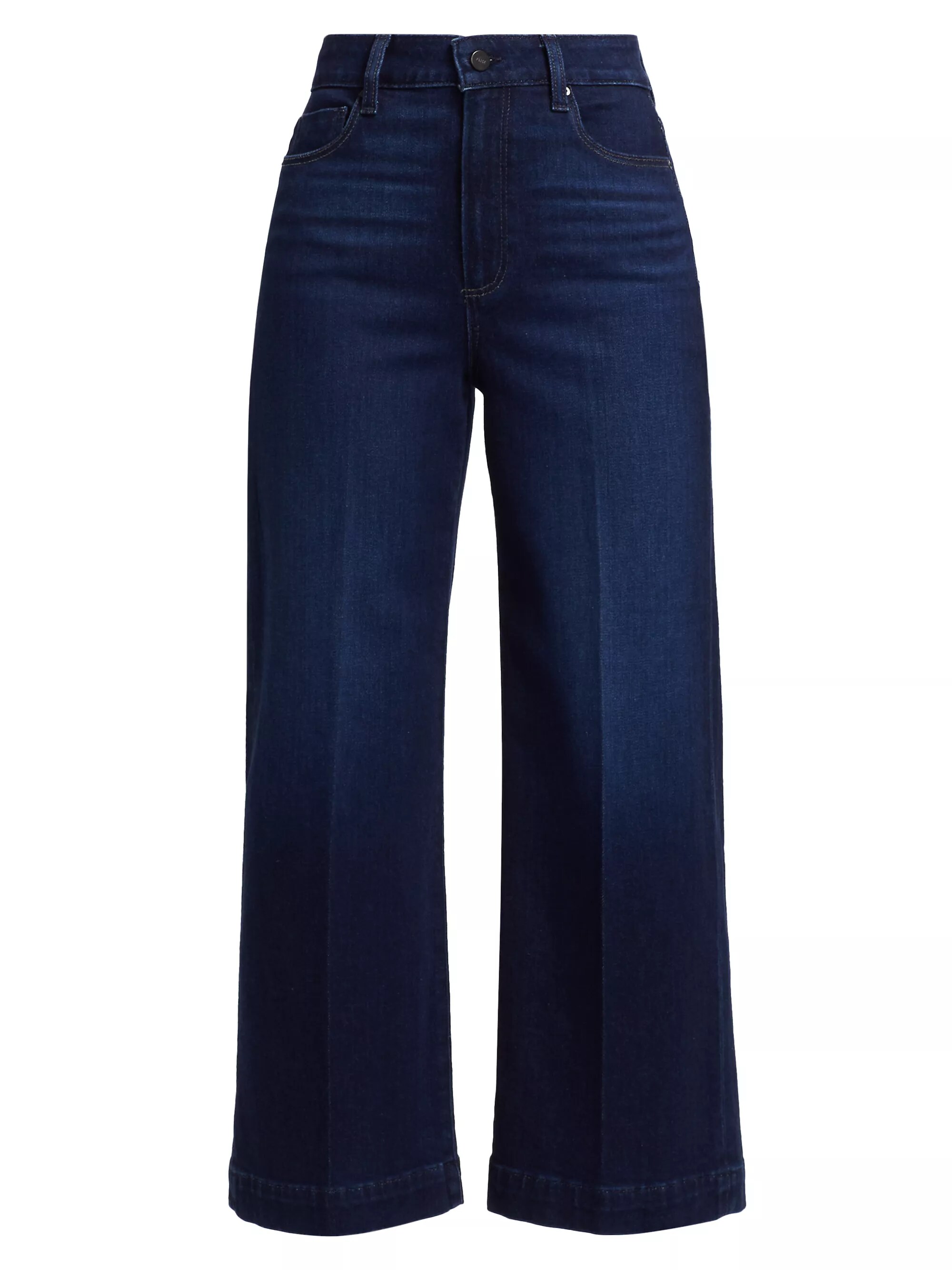 Anessa Stretch-Denim High-Rise Crop Jeans