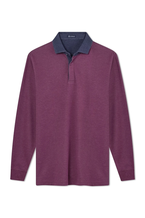 Issac Long Sleeve Rugby Polo