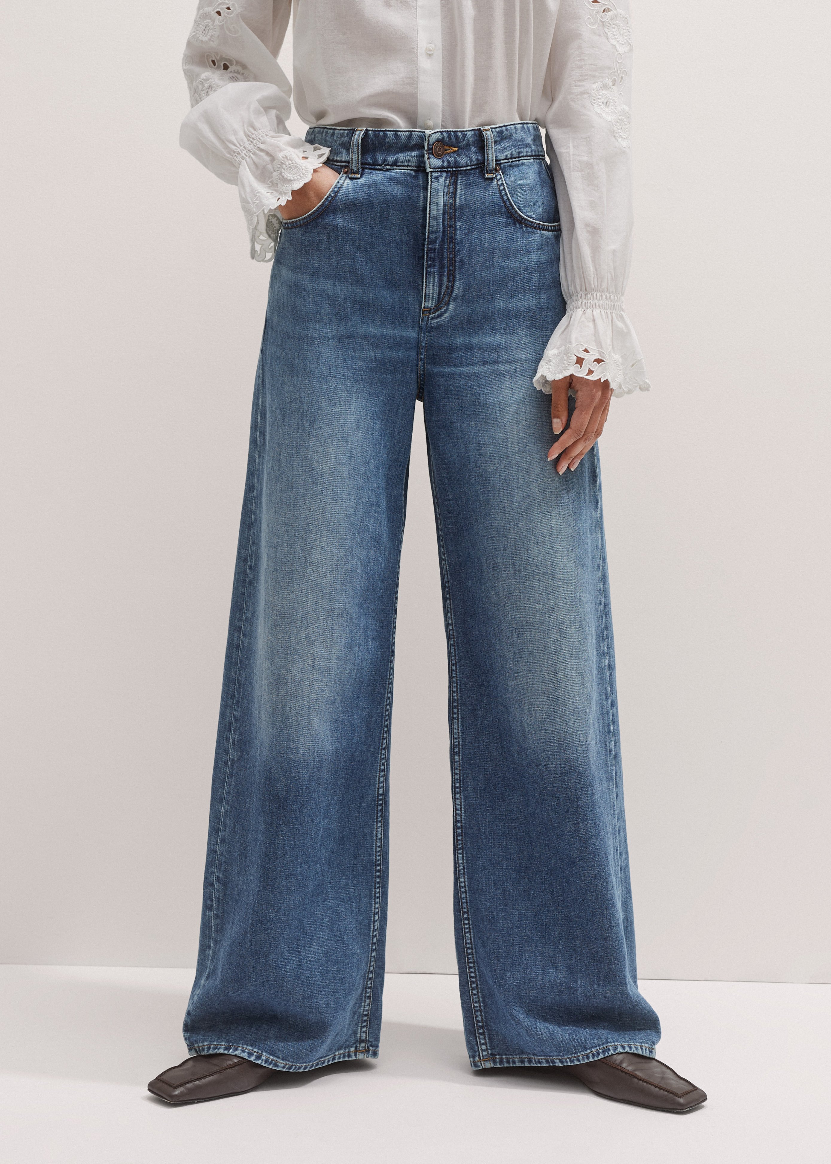 Slouchy Long-Length Jean