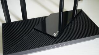 TP-Link Archer AX21 at an angle