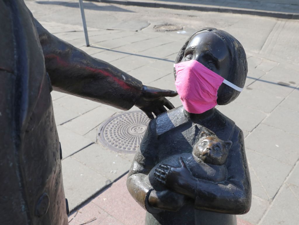 Statue in Lithuania.