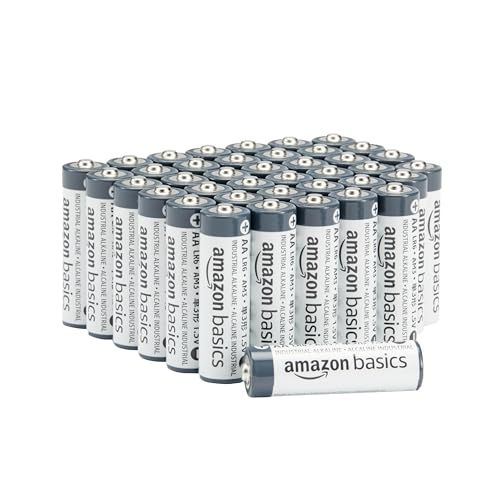 40-Pack AA Industrial Alkaline Batteries