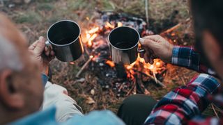 best hot drinks for camping: campfire hot drink