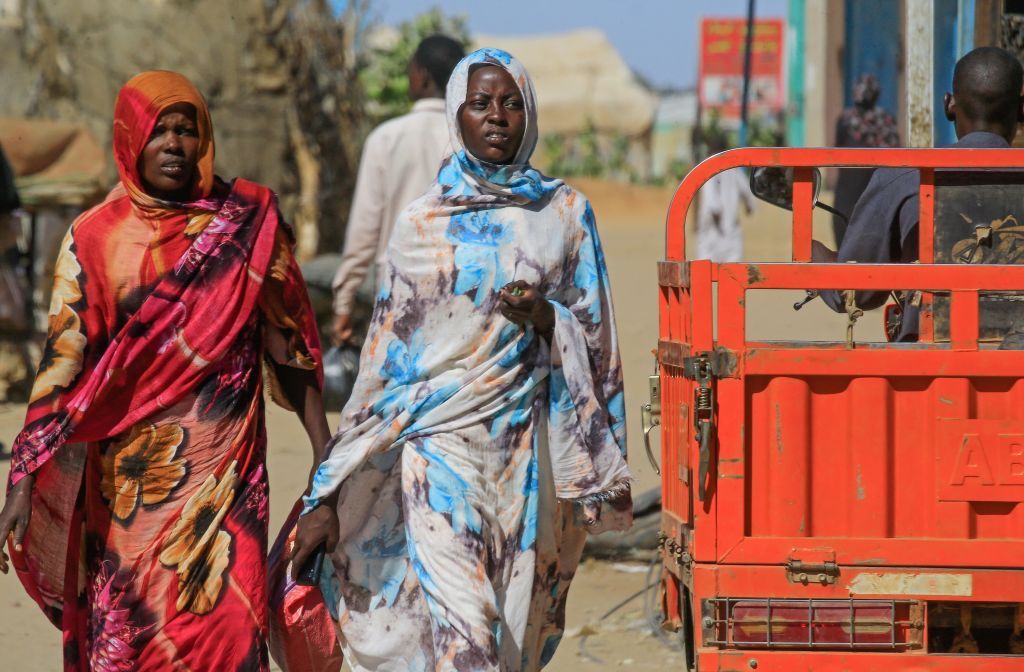 Sudanese women in Darfur.