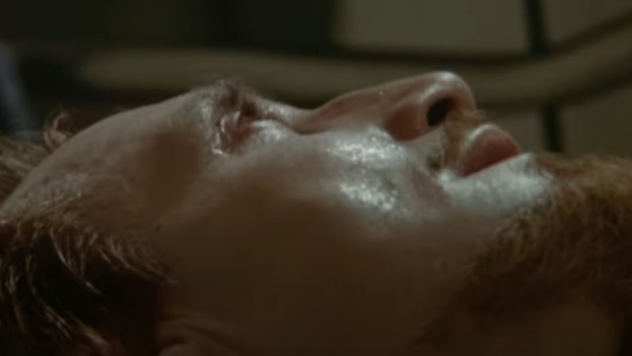 A sick Roy Scheider in All That Jazz