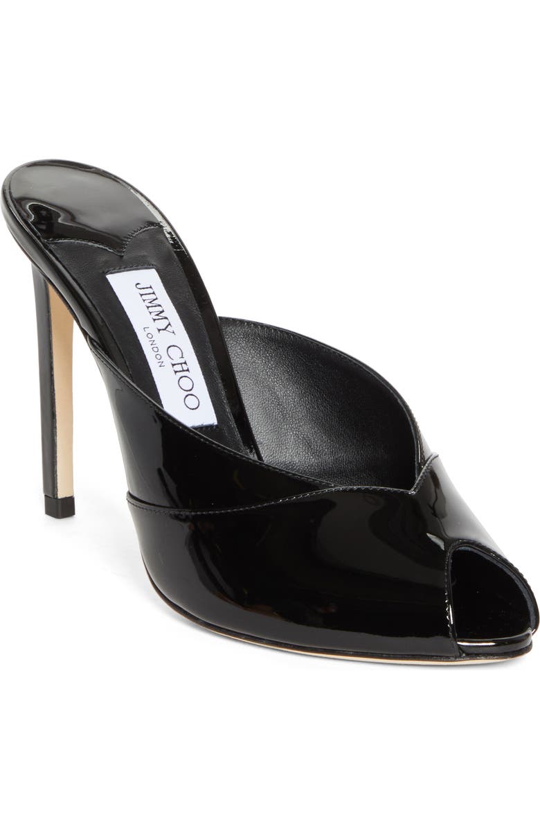 Brigitte Peep Toe Mule