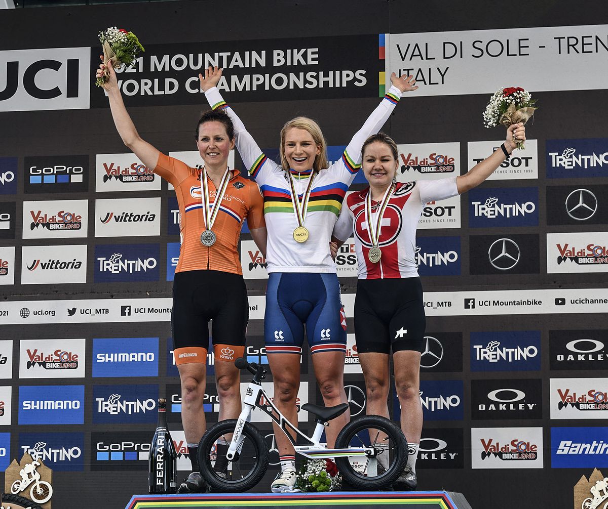 L to r: Anne Terpstra, Evie Richards, Sina Frei