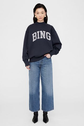 Bradie Sweatshirt Bing - Navy