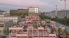 remise rosa, a new destination in zurich designed by hello wood