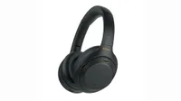 The sony wh-1000xm4 headphones in black