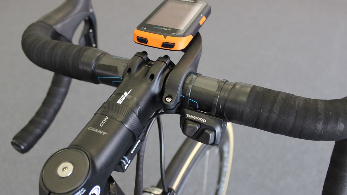 Shifters on the handlebar tops assist shifting whilst climbing