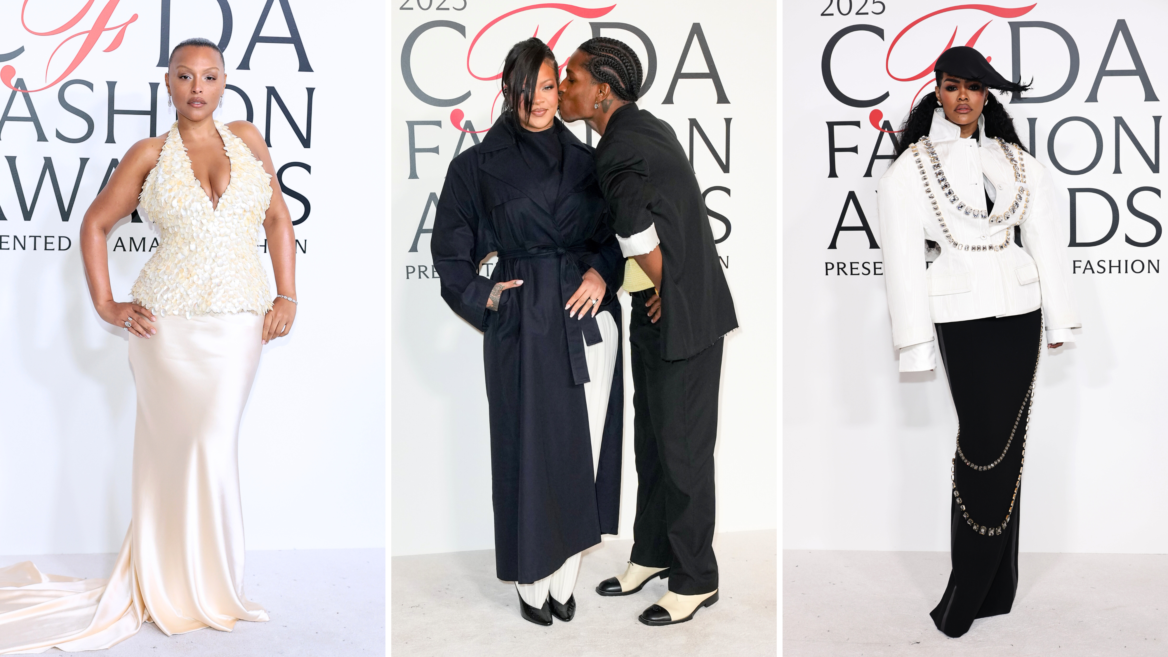 Best dressed celebrities at CFDA Awards - Paloma, Elsesser, Rihanna and ASAP Rocky, Teyana Taylor