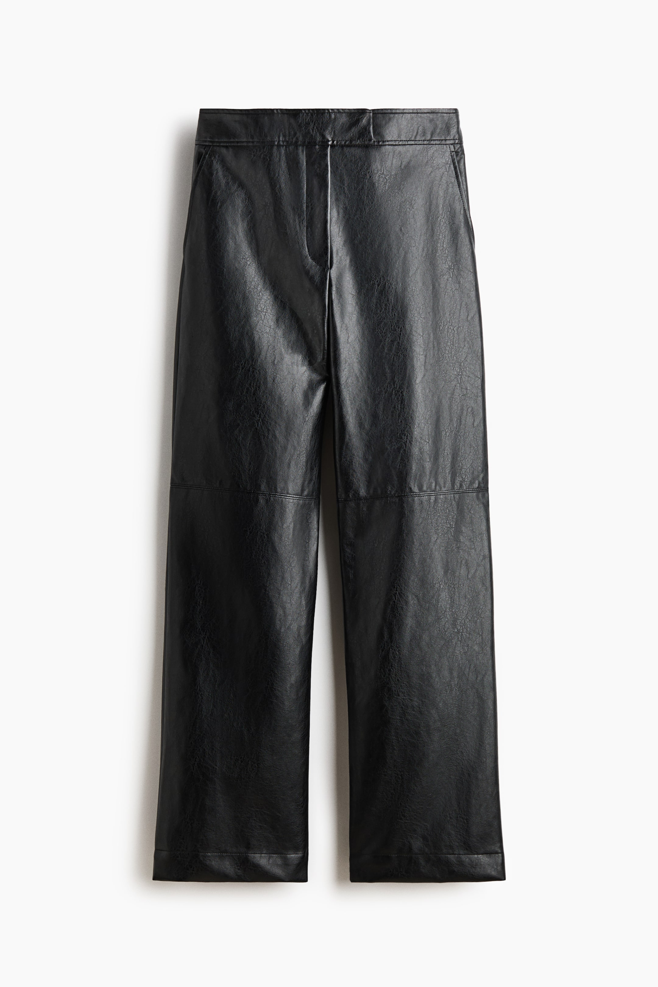 Coated Pants - Black