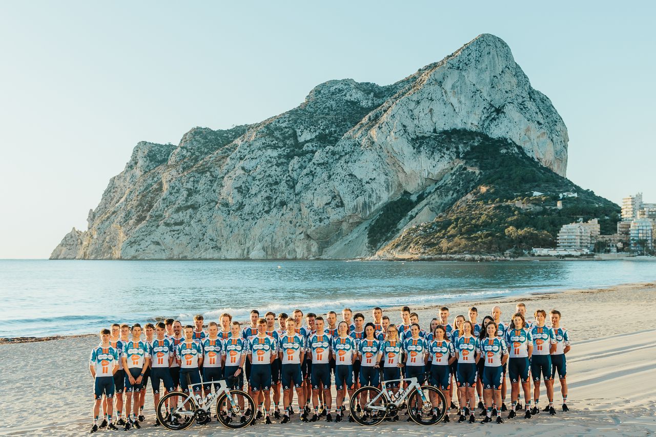 DSM-Firmenich PostNL 2024 squad in Calpe