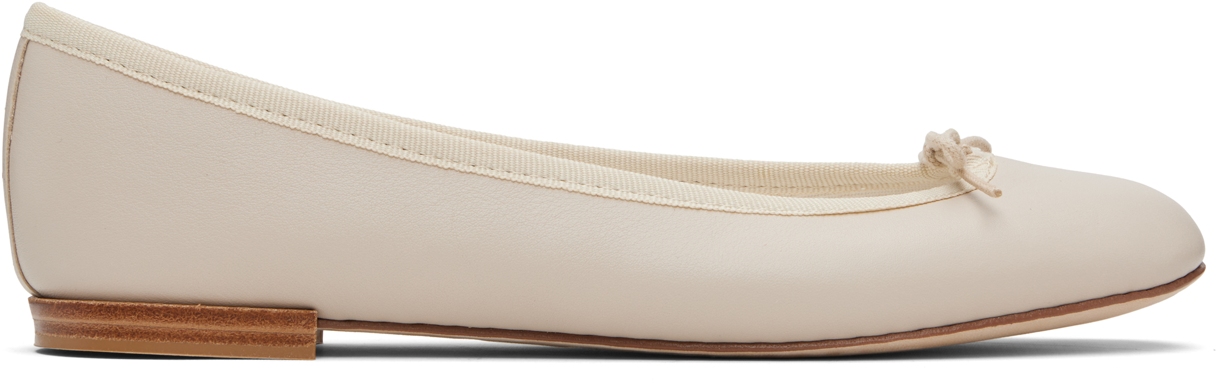 Beige Cendrillon Ballerina Flats