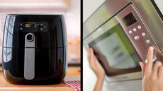 air fryer and microwave