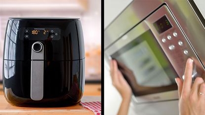 air fryer and microwave