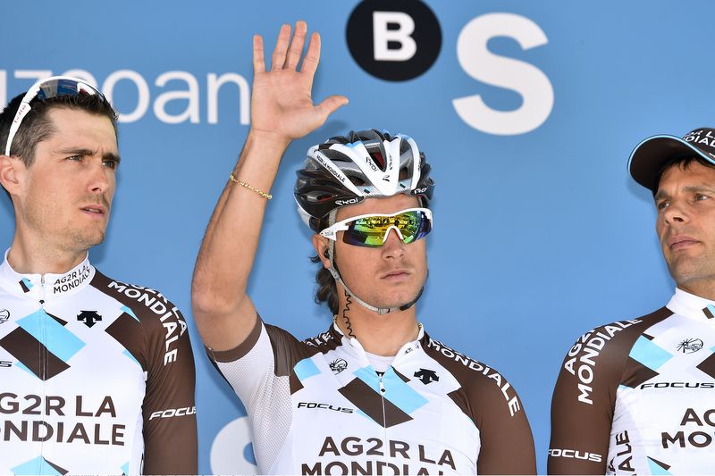 Carlos Betancur (Ag2r-La Mondiale) at the team presentation
