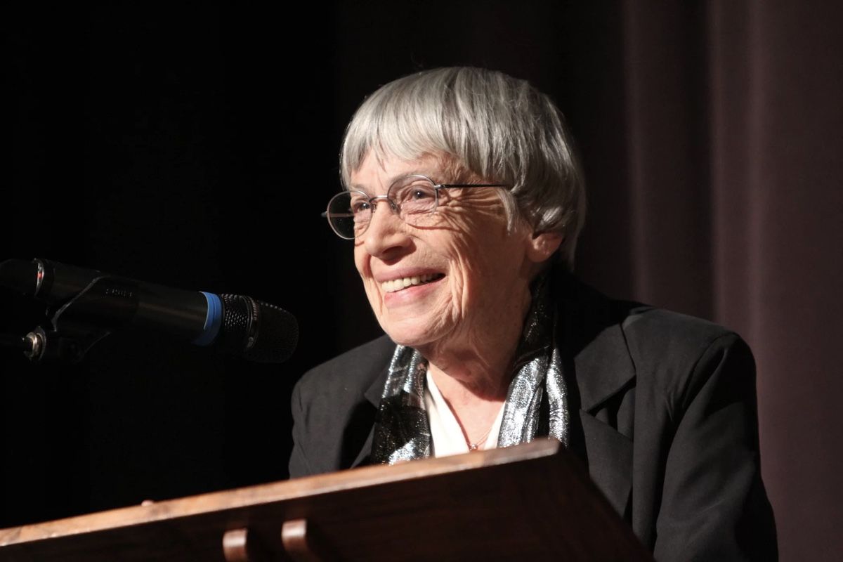 The writer Ursula K. Le Guin, who passed away on Jan. 22, 2018 at the age of 88.