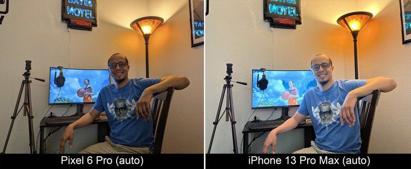Pixel 6 Pro Vs Iphone 13 Pro Max Skin Tone Test
