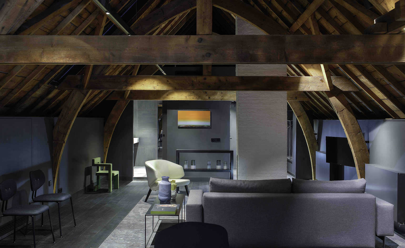 Kazerne Hotel Seating Area