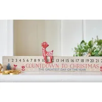 6. Personalised wooden advent calendar: View at Etsy