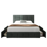 1. Amolife Queen Size Platform Bed | Was $399.98