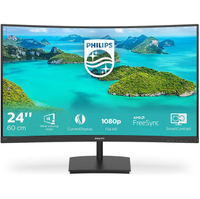 Philips 241E1SC - 24 Inch FHD Curved Monitor:  was £159.99, now £105.99 at Amazon