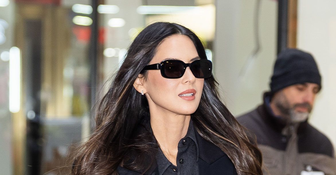 Olivia Munn Just Wore The Next Major It Winter Coat Trend