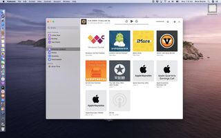 Apple Podcasts Mac app