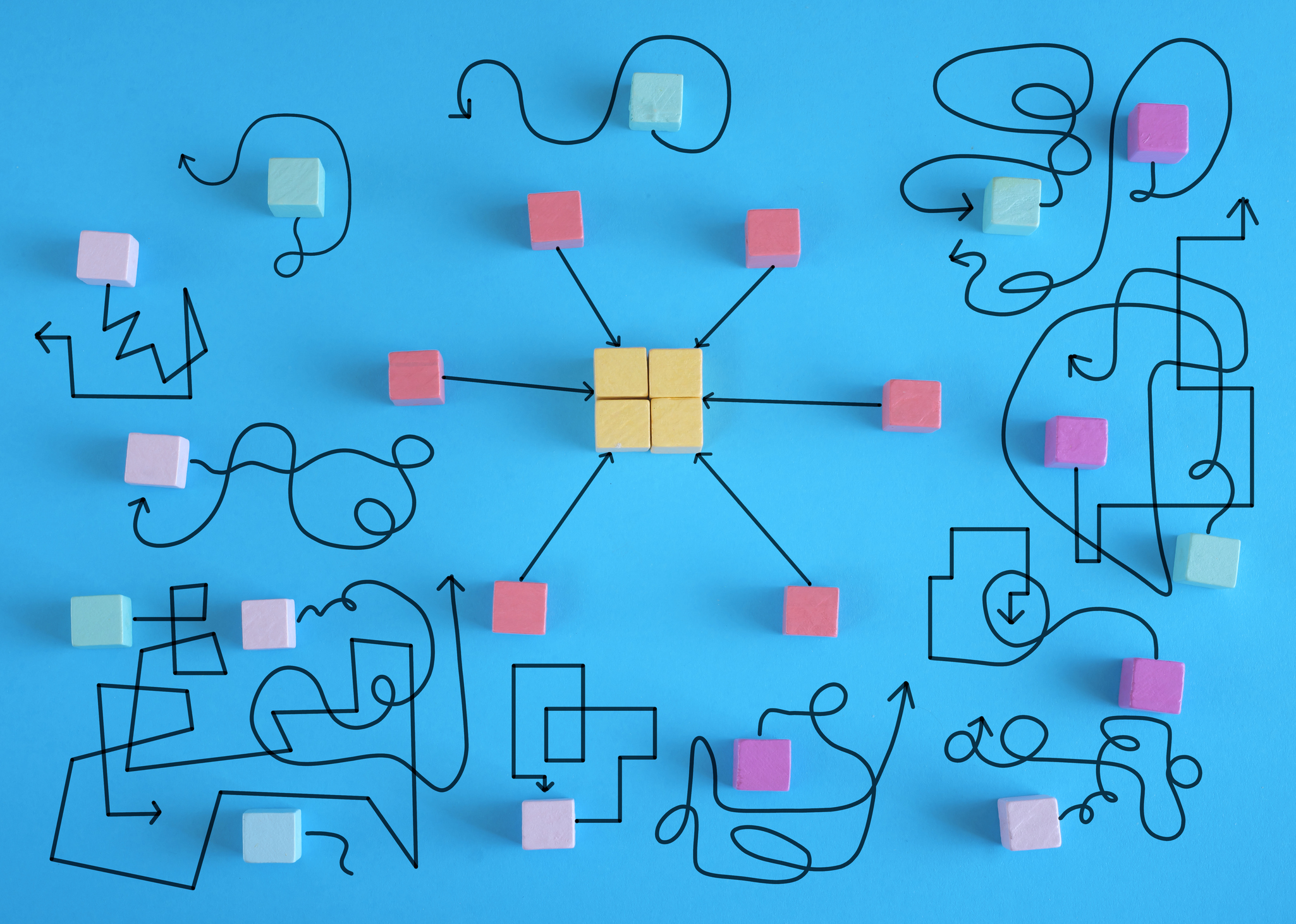 complex messy management, bureaucracy,red tape,organization and innovation,business disruption, complicated business process