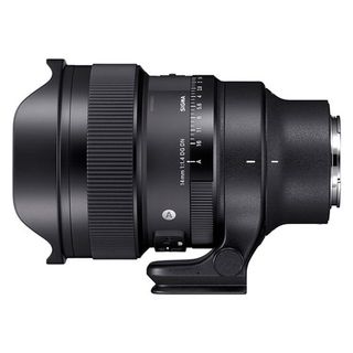 Sigma 14mm f/1.4 DG DN Art lens on a white background