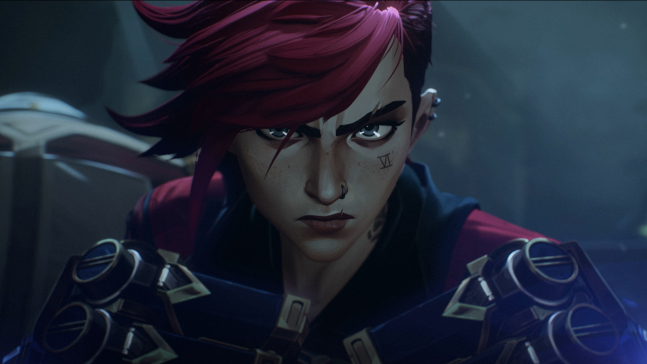 Vi prepares to do battle in Netflix's Arcane TV show