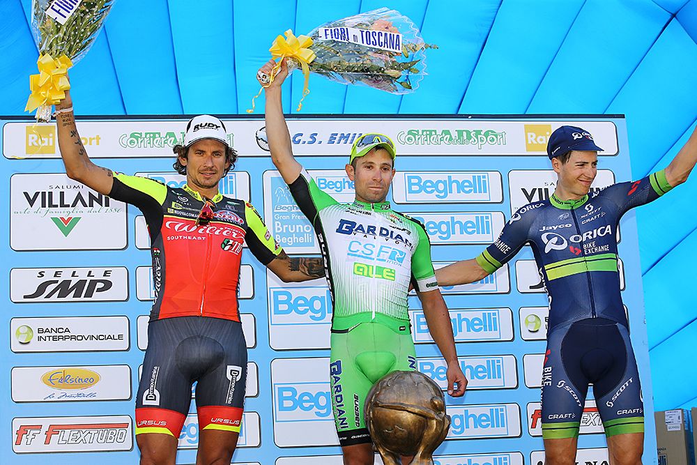 Nicola Ruffoni (Bardiani-CSF) wins GP Bruno Beghelli