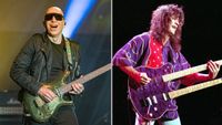 Joe Satriani and Eddie Van Halen: this summer, Satch is currently learning Van Halen tracks for this summer's Best of All Worlds Tour with Sammy Hagar