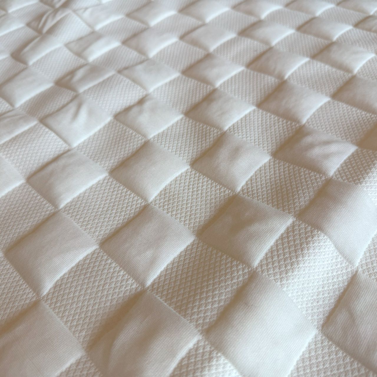 The Levitex Sleep Posture mattress topper being tested