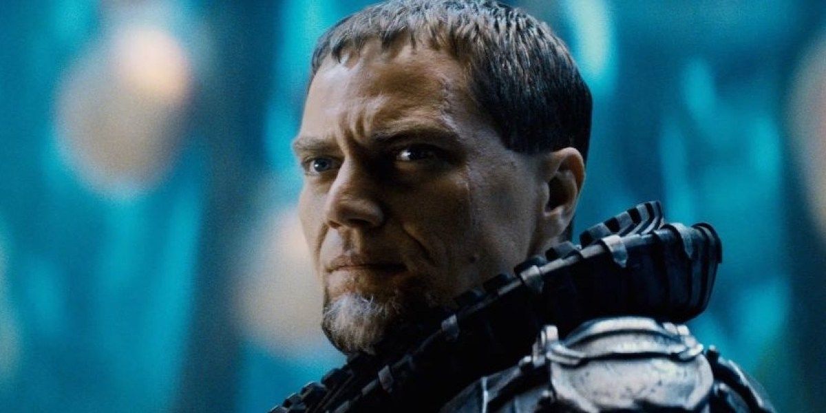 Michael Shannon as General Zod in Zack Snyder&#039;s Man of Steel