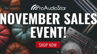 Get 20% off new gear at Pro Audio Star: Use code BF20