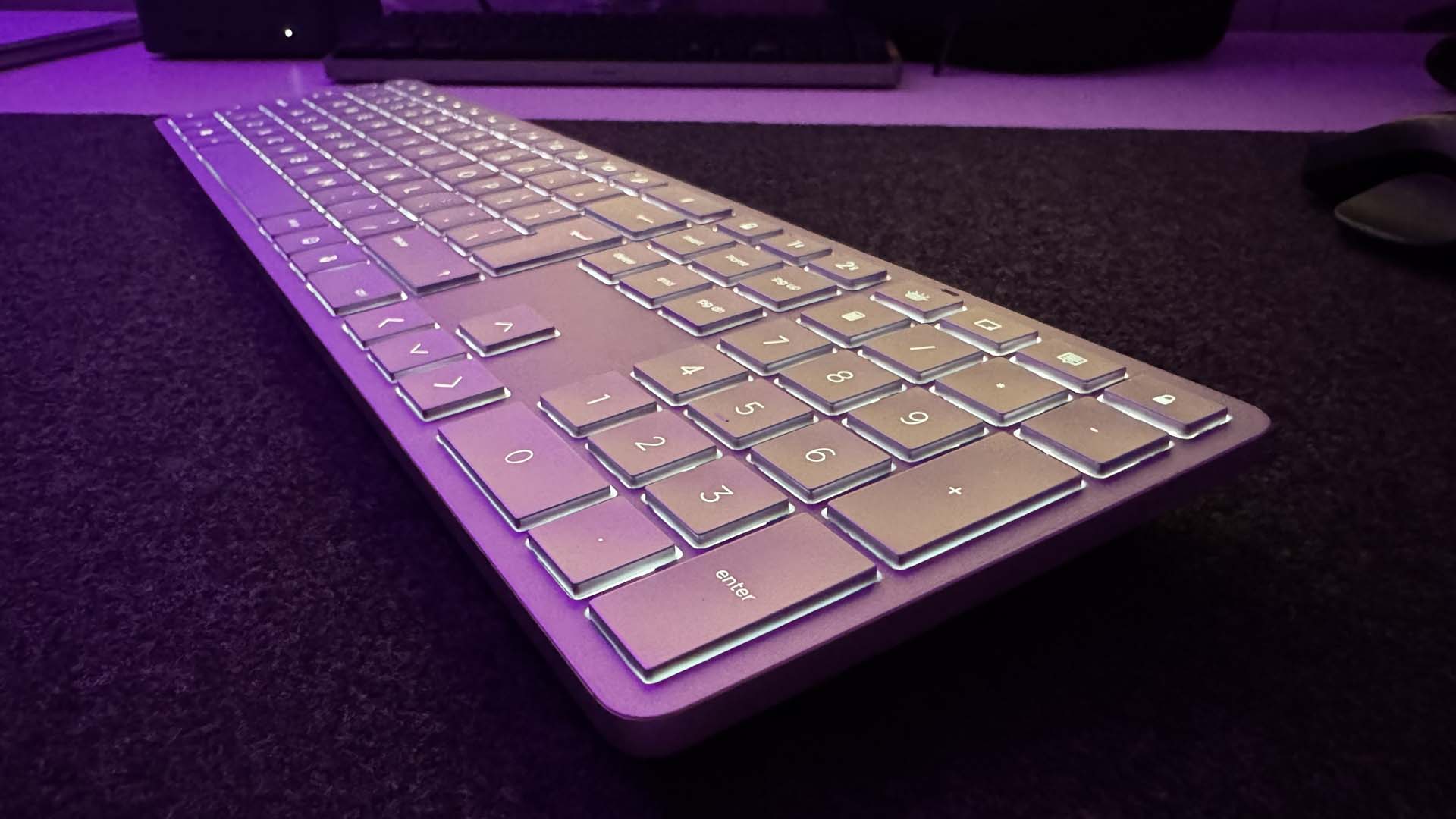 This excellent HP wireless keyboard is high-end and low-profile, but it does have some flaws