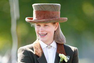 Lady Louise Windsor takes part in 'The Champagne Laurent-Perrier Meet of the British Driving Society' on day 5 of the Royal Windsor Horse Show in Home Park on May 12, 2019 in Windsor, England