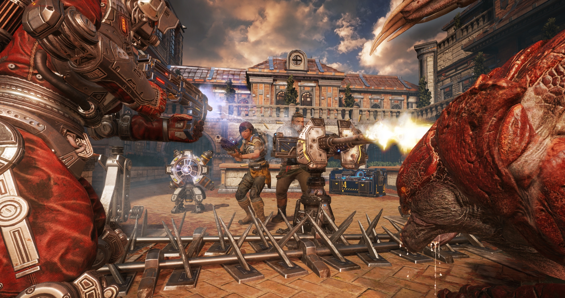 Gears of War 4's Horde Mode is a hyper-violent take on tower defense