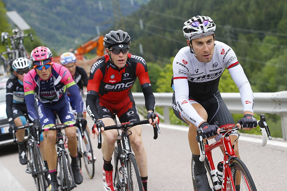 Fabio Felline (Trek) leads the breakaway