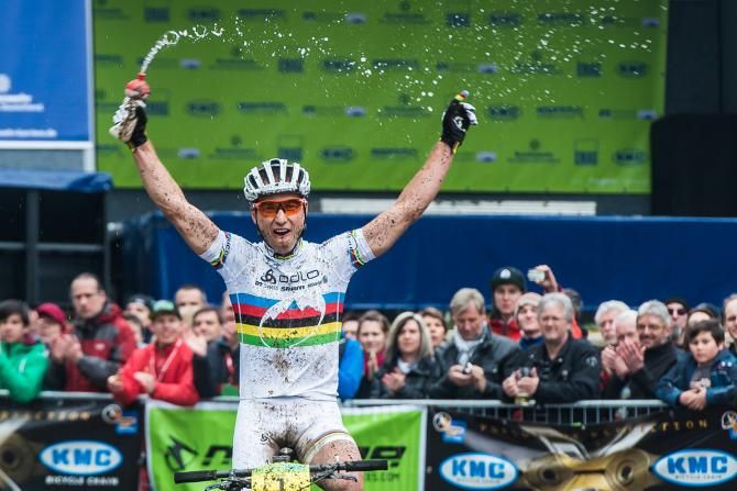 Nino Schurter (Scott Swisspower) wins the Bike the Rock